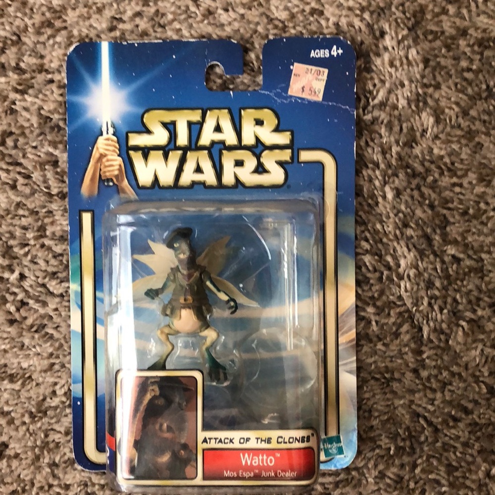 Star Wars E2 Watto  / Cardback Sealed / 2002